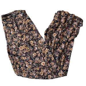 Zara Floral Wide Leg Pant - Women’s M